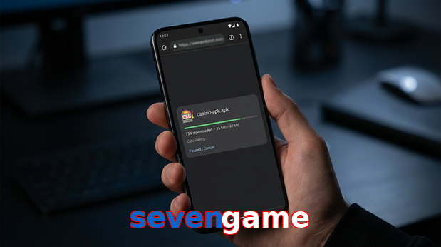 Main screen of Sevengame apk page for PK players