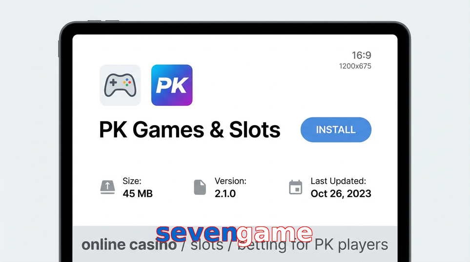 Game list for Sevengame gameapk section